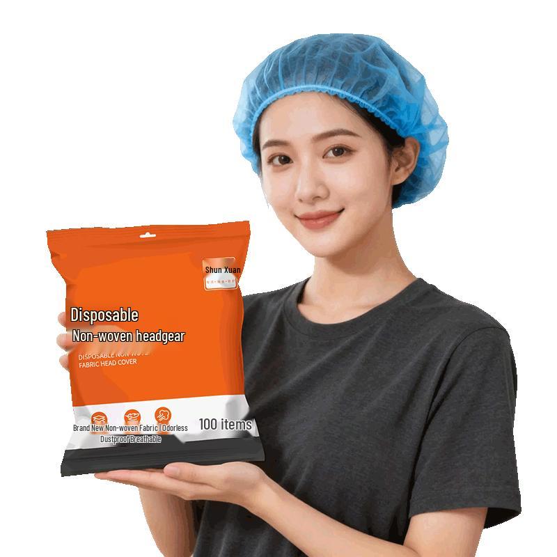 Disposable Non-Woven Hair Net Caps