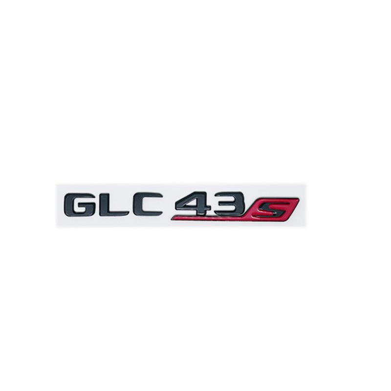3D ABS GLC43 GLC63 GLC63S V8 Biturbo 4MATIC Samochód Boczne Bagażnik Tylne Logo Emblemat Naklejka Pasuje W166 W167