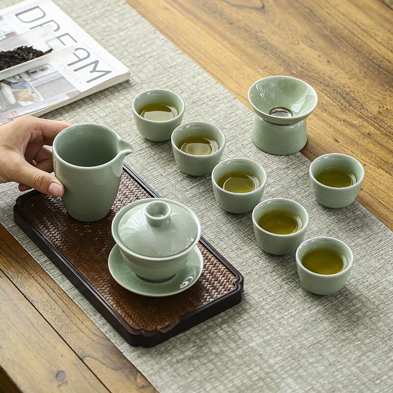 Nu Feng 10-Piece Light Luxury Gongfu Tea Set