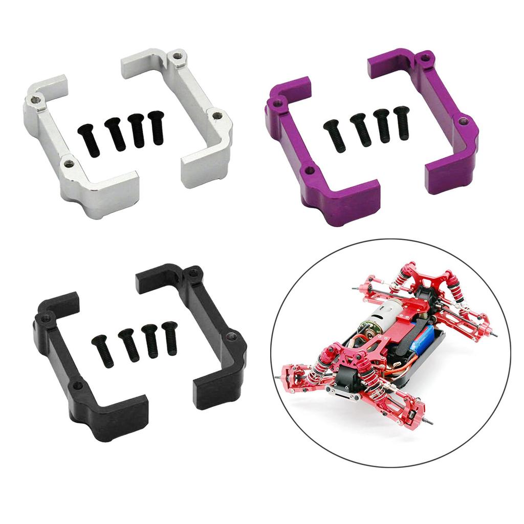 2Pcs 1:12 Scale RC Car Battery Holder Modified Part for 124018 124019 1:12 RC Car