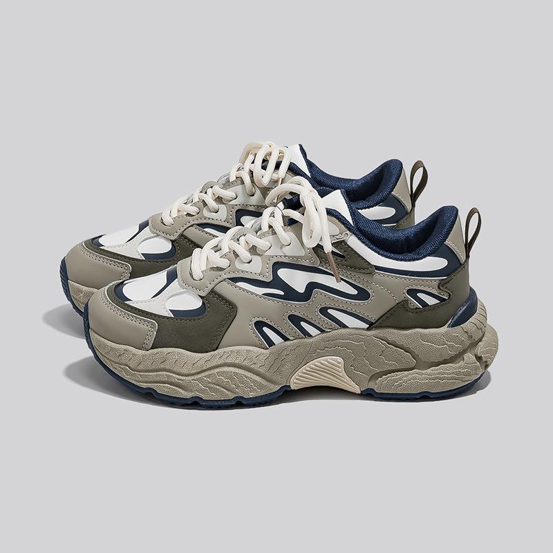 New women's shoes sports shoes women's autumn versatile casual shoes black shoes platform running shoes women