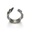 Adjustable Gear Ring Men Women Vintage Steampunk Style Plated Open Band Geometric Texture Finger