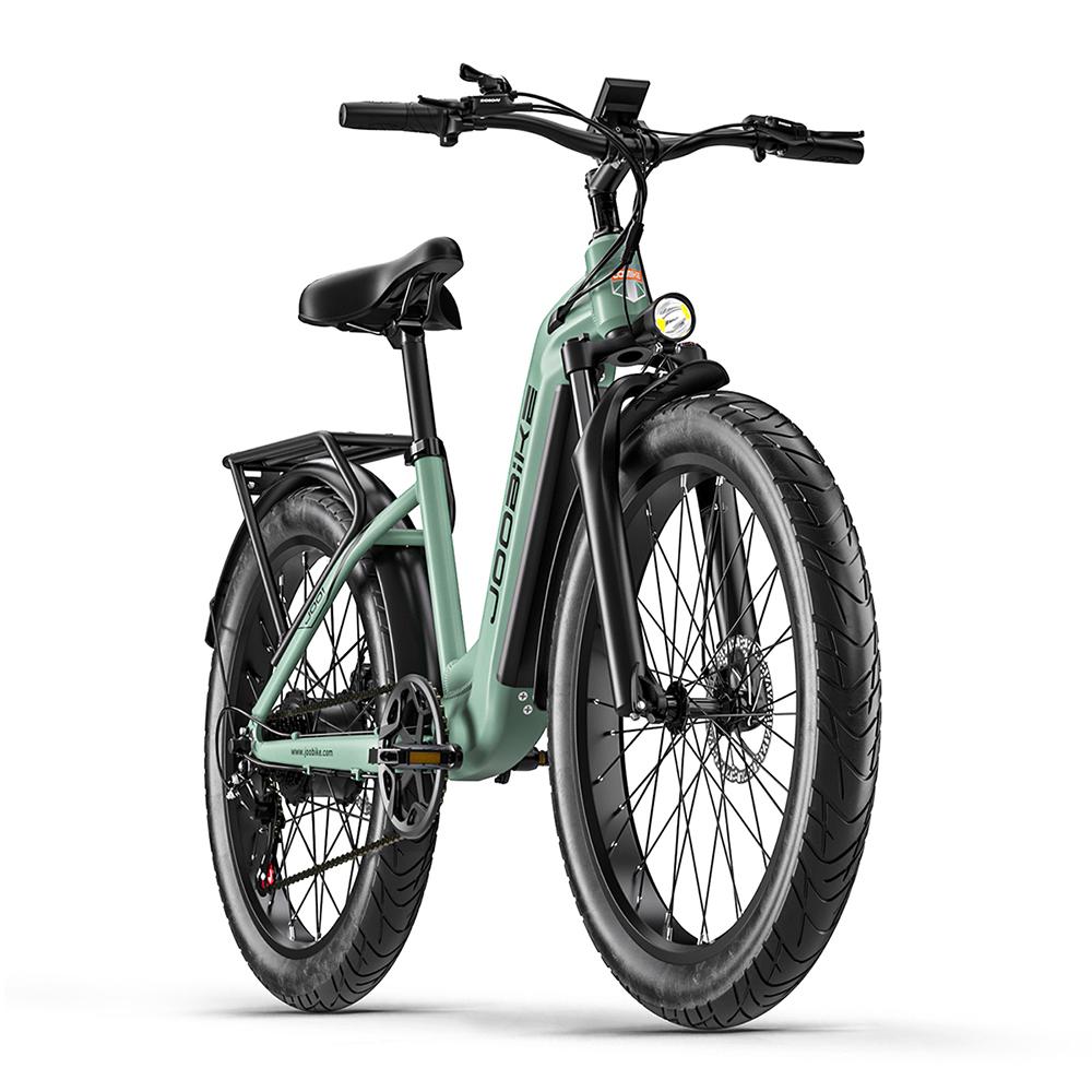 JOOBIKE JOO1 Adult Electric Bike 2000W Motor 48V17.5AH Removable Battery 26*3.0 Inch Fat Tire Urban Commuting E-Bike for City Street Daily Use