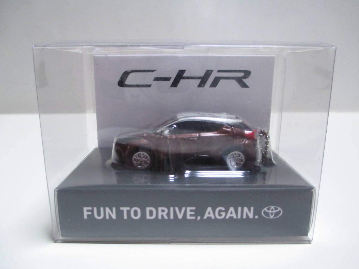 

Мини-машина новый CHR не для продажи светодиодный мини-брелок для ключей от машины двухцветный белый х темно-коричневый металлик слюда C-HR