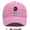 Pc Earth EleUnisext Creative Letter D Printed Baseball Cap Trendy Individual Street Style Unisex Adjustable Duckbill Hat Fashi