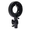 Mount Adapter for Bowens Aluminum Camera Flash Bracket Holder for LED Light Softbox Beauty Dish Reflector Umbrella