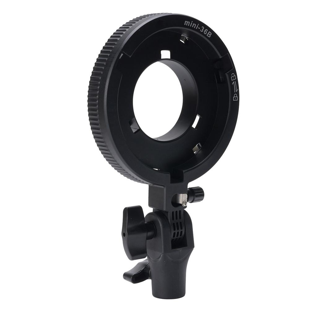 Mount Adapter for Bowens Aluminum Camera Flash Bracket Holder for LED Light Softbox Beauty Dish Reflector Umbrella