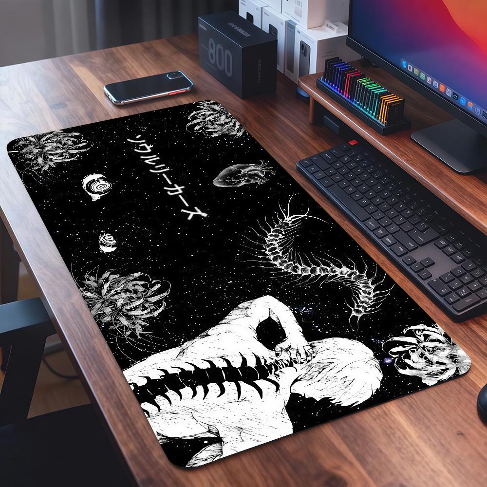 Anime Ttokyo Gghoul Mouse Pad Square Office Gaming Desk Mat Waterproof Nonslip Rubber Decorative