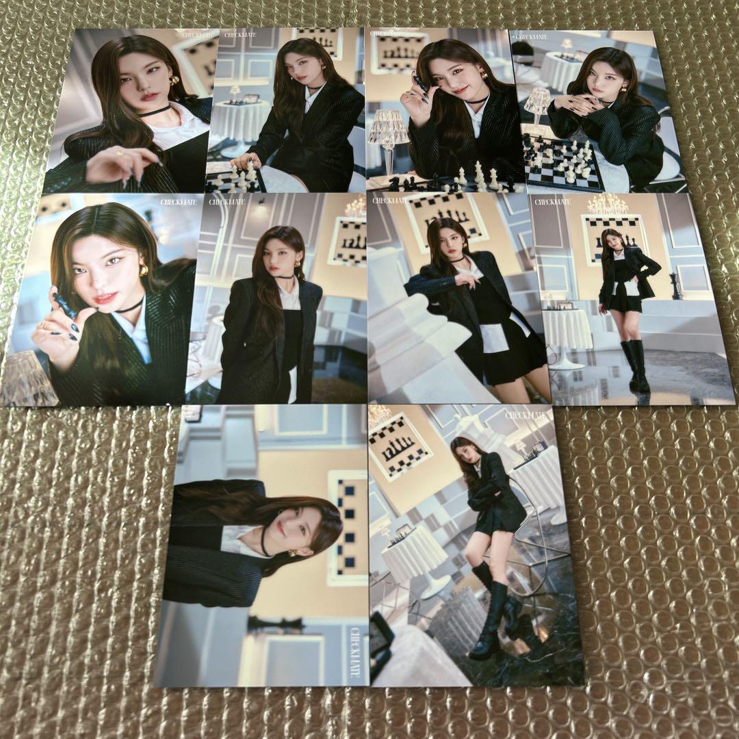 

[Б/У] ITZY Йеджи Случайная Торговая Карта Случайный Checkmate Полный