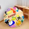 Adventure Time Friendship Automatic Umbrella - Suitable Travel Outdoor Portable Umbrella Birthday Gift Daily Essentials