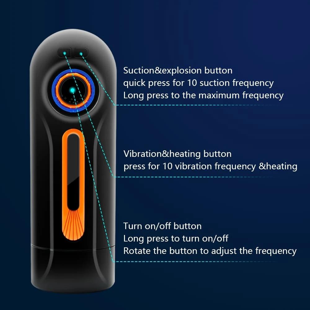 6 IN 1 Masturbation for Men Automatic Telescopic Sucking Blowjob Man Vibrator Masturbator Cup Pussy Real Vagina Sex Toys for Men