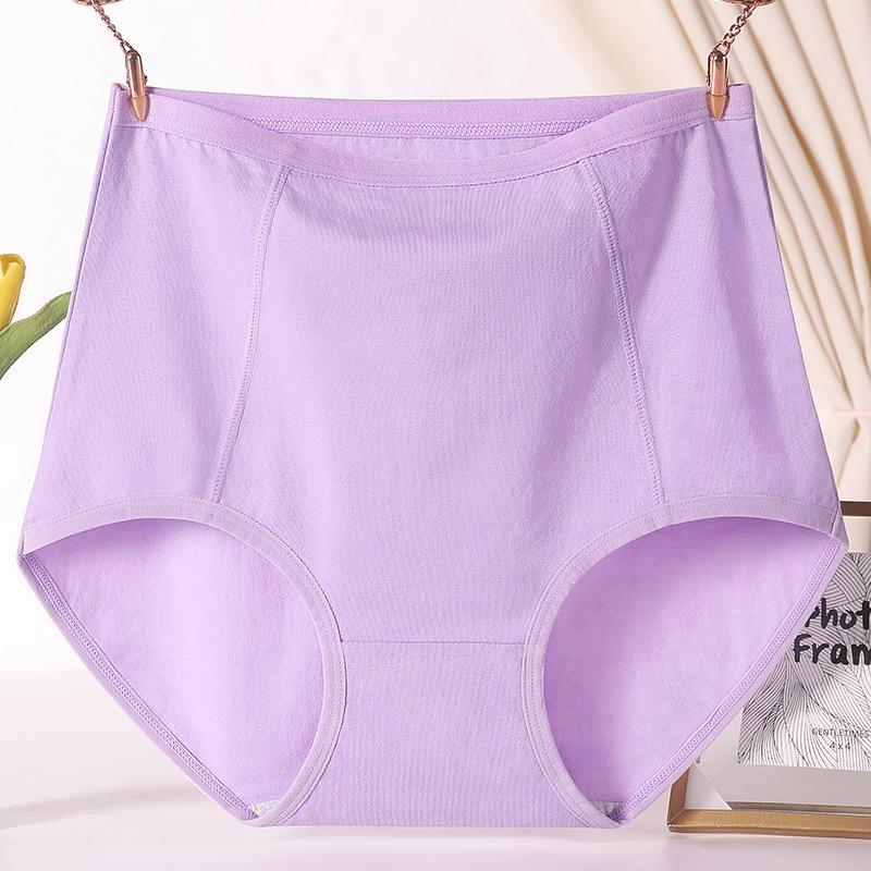 Braguitas Rojas de Cintura Alta para Mujer Año de Nacimiento Madre de Mediana Edad Mediana Edad y Anciana Talla Grande