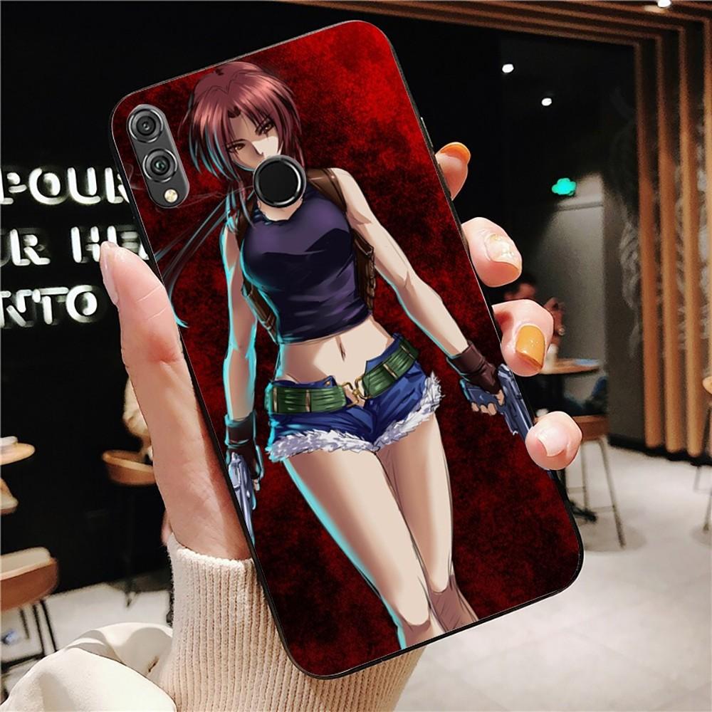 

BLACK LAGOON Phone Case For Huawei Honor 10 lite 9 20 7A 9X 30 50 60 70 pro plus Soft Silicone Cover Huawei Honor v30 Pro