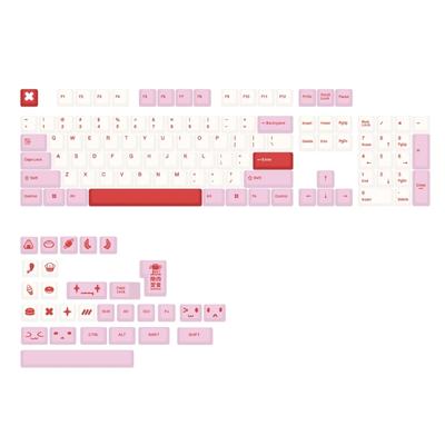 133 Keys Keycaps Theme for Mechanical Keyboard CherryProfile Keycaps DIYSublimation Cartoon Keycaps