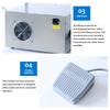 ZONESUN ZS-GFK17C Automatic Filling Machine Laundry Hand Sanitizer Shampoo Machine Oil Water Milk Liquid Bottle Filling Machine