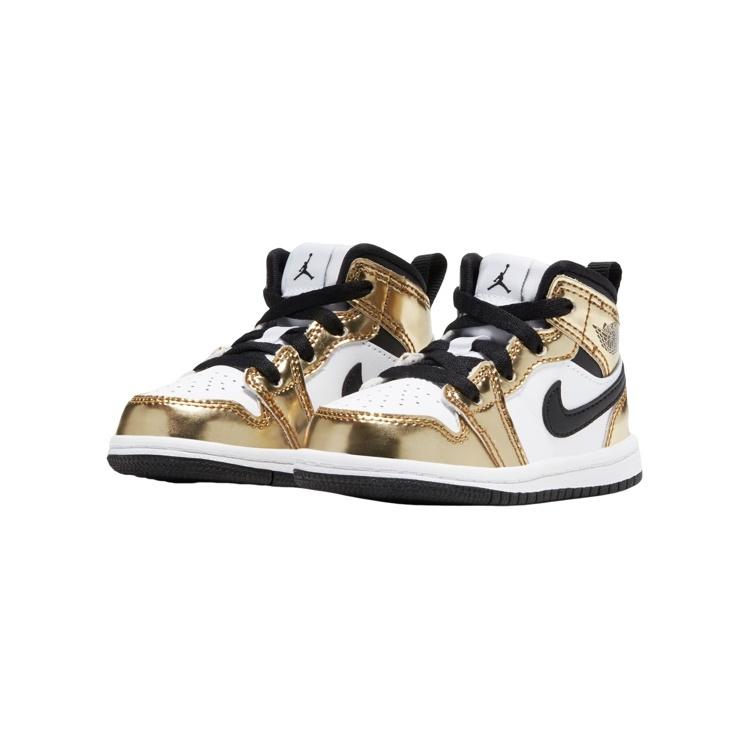 (TD) Air Jordan 1 Mid SE 'Metallic Gold' Baby DC1424-700