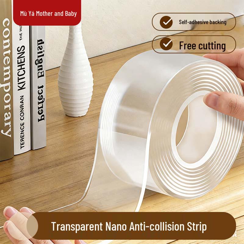 

2m Nano Anti-Collision Corner & Wall Protector: Waterproof, Thickened, Mold-Resistant Car Door Strip 2m x 1mm x 2cm