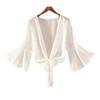 Women's Summer Chiffon Shrug: Lightweight, Versatile Cardigan for Sun Protection Over Sleeveless Dresses