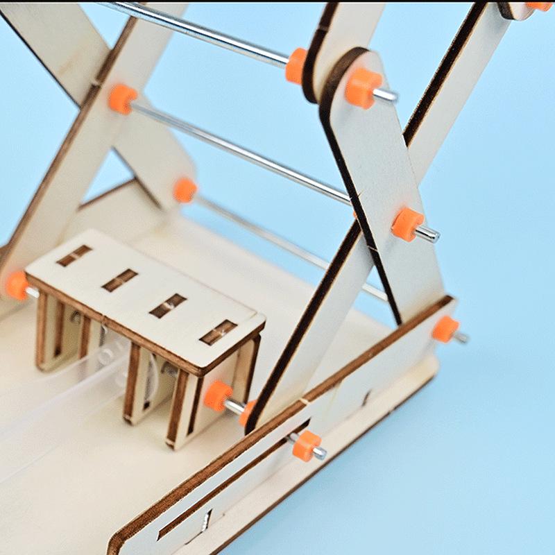 DIY Hydraulic Lifting Platform Kit for Science Experiments