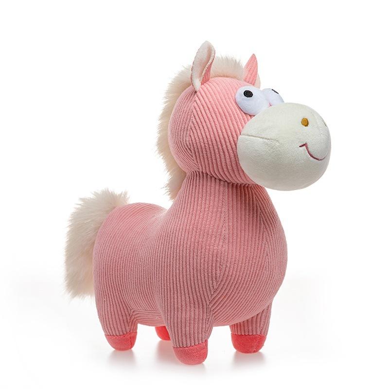 

Latest Simulation Gaze Pony Doll Kawaii Stuffed Plush Toy Doll Cartoon Anime Cute Pillow Children s Birthday Gift Fun Doll 22cm