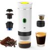 Portable Coffee Machine for Car Home Travel 3 In 1 Cordless Electric Coffee Maker Work With Capsule and Ground Coffee