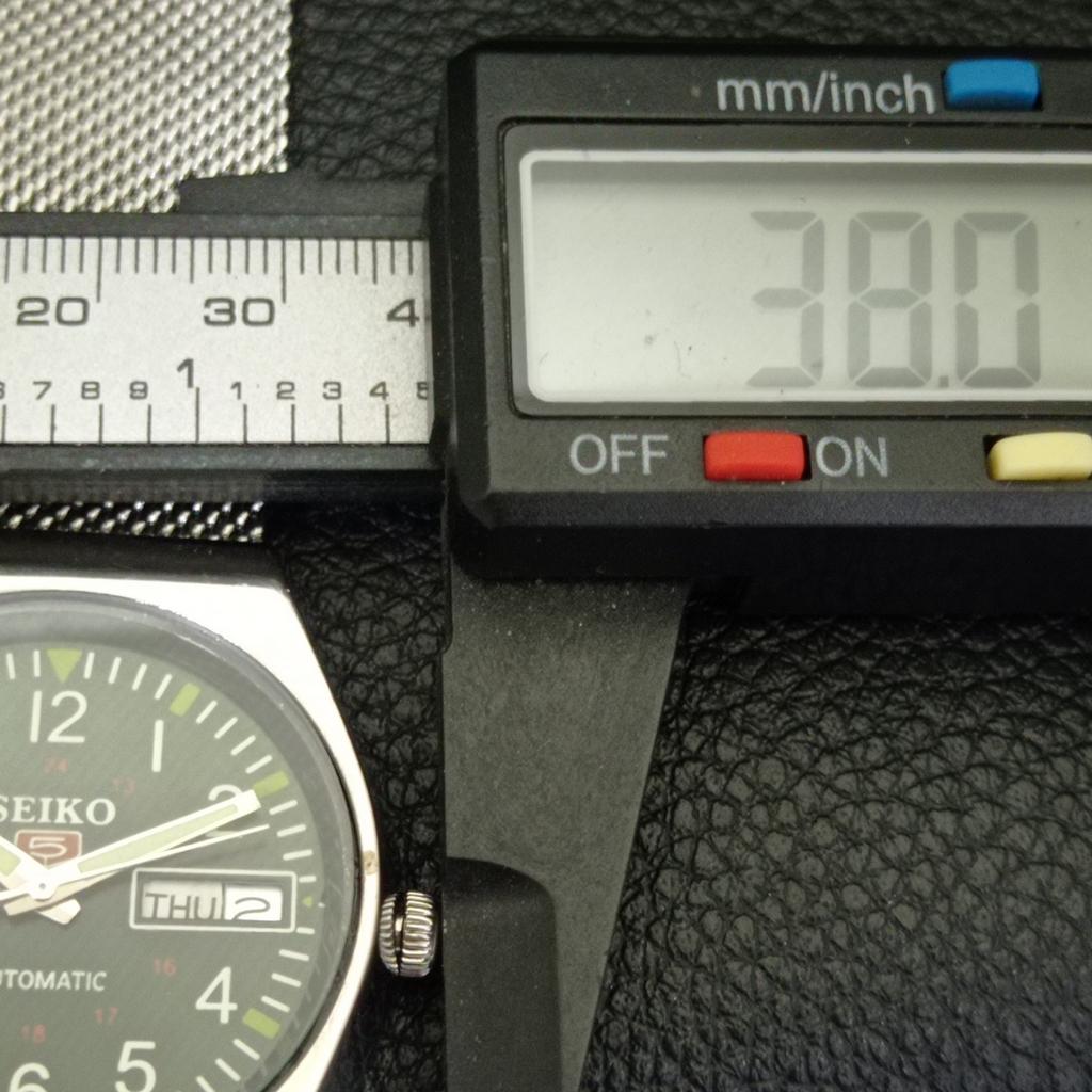 AUTOMATIC 6309A VINTAGE SEIKO 5 JAPAN MENS GREEN COLOR DIAL WATCH A701642-5 R206c-a701642