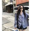 2025 Spring Korean Style Women's Whitening Lapel Shirt - Age-Reducing Fashion Design