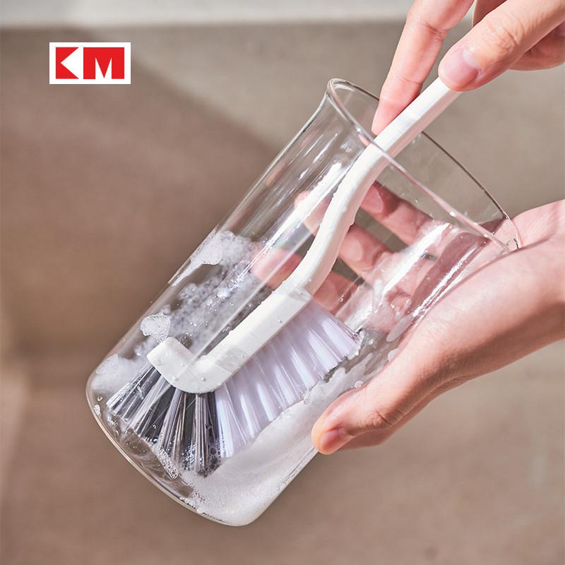 Hard Gap Bristle Cleaning Brush For Kitchen Sink Bathroom Tiles With Pp Handle Nylon