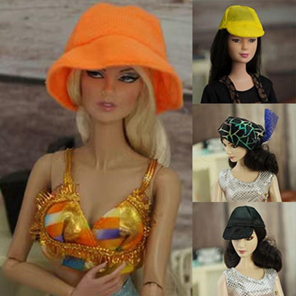 

Multi-Styles Doll Hat Fashion Cowboy Suny Hat New DIY Toys 30cm Doll
