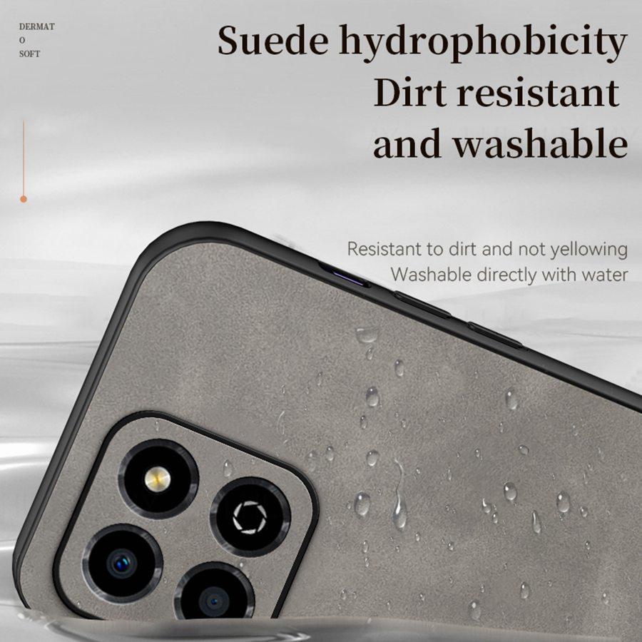 Sheepskin Leather Soft Case For Honor X6D 600 200 X7A X8A X8 20 50 90 400 X7C X6 X7B X7D X6C Magic 8 Huawei Nova 14i Y91 P40 Lite Luxury Matte Cover
