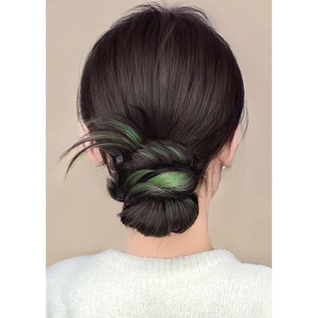 FsGrg Children's Curly Wig, Suitable for Dance, Creates Long Curly Hairstyles, Includes Elastic Bands and Two Hair Extensions, Natural-Looking and