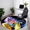 1PC KPop Demon Hunters Office Round Area Rug Suitable For Office, Under Office Chairs Bedroom Living Room Home Decor, Room Deco T1224010