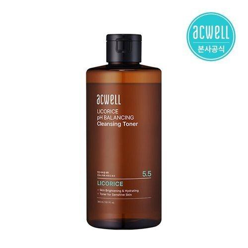 ACWELL ACWELL Licorice Water PH Balancing Cleansing Toner 300ml + 3 Random Samples_636454