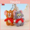 And Jerry Tom Cartoon Animal Plush Toy Keychain Doll Pendant Children Gift