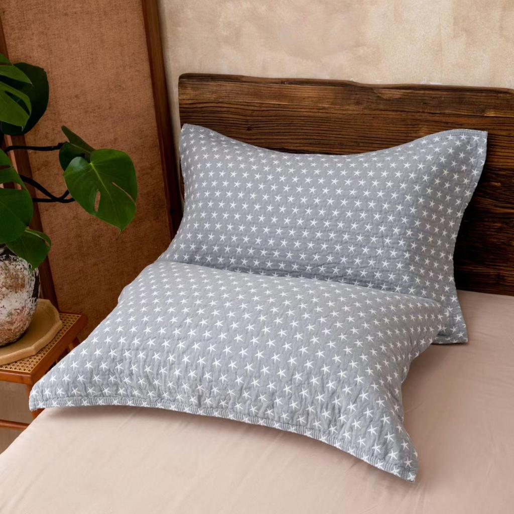 Washable Thickened Jacquard Cotton Pillow Towel - Enlarged, Luxurious, and Durable Design.