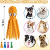 Squeaky Dog Toys - Octopus Plush Dog Toys for Aggressive Chewers  No Stuffing  Crinkle  Durable Interactive