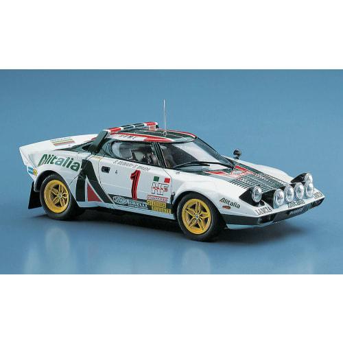 Hasegawa 1/24 Scale Lancia Stratos 1977 Monte Carlo Rally Winner Plastic Model CR32