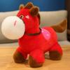 Cute Lucky Horse Plush Toys Mascot Dolls Zodiac Pony Figurine 2026 Horse Plush Doll  Year of Horse