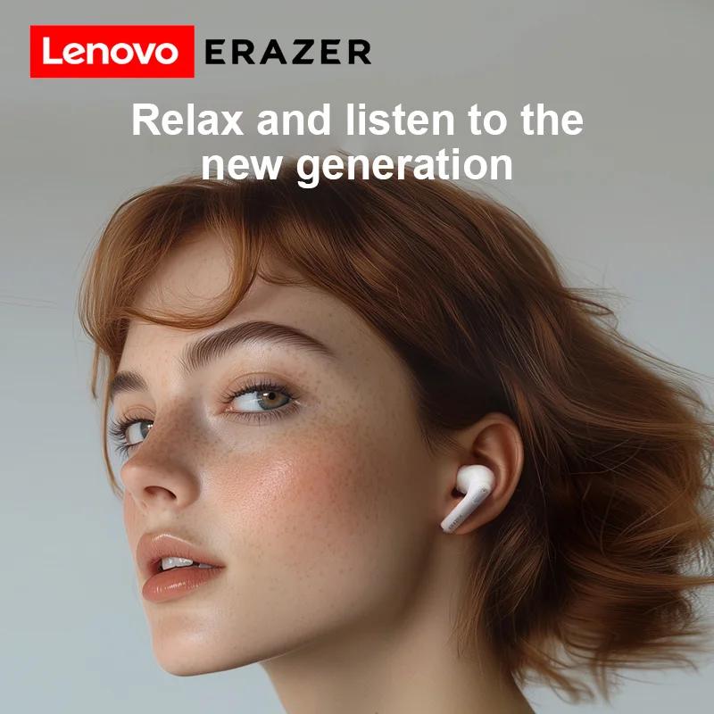 Lenovo ERAZER XT69 Pro TWS Wireless Headphones Game Low Latency Bluetooth 5.4 Noise Reduction Sport Waterproof Earbuds