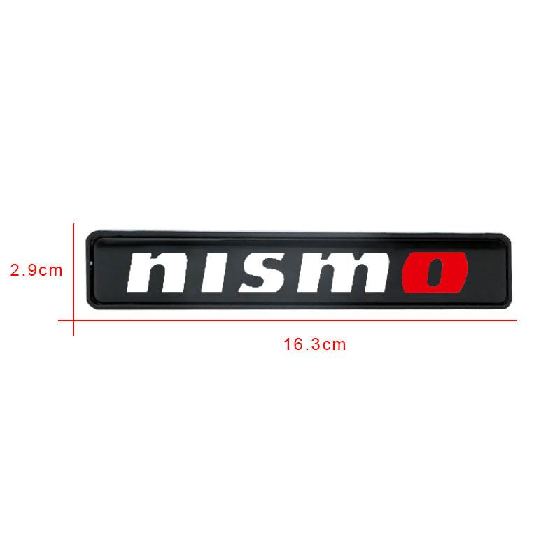 1 Stück Auto Dekoratives Licht LED Fronthaubengrill Emblem Abzeichen Dekoration für Nismo Nissan Juke Tiida Teana GTR 350Z 370Z 240SX Fairlady