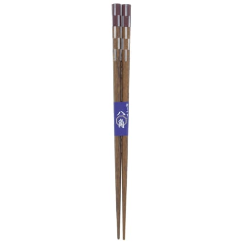 

Octagonal Chopsticks, Natural Wood, Non-Slip, 21cm
