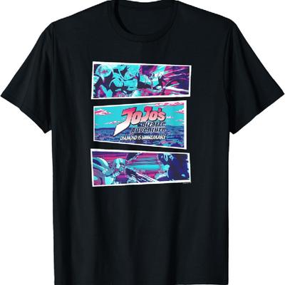 JoJo Part 4 Shining Crazy Diamond VS Deadly Killer Queen T-Shirt