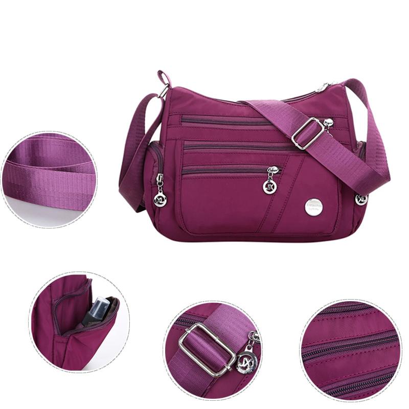 Waterproof Messenger Cross Body Ladies Handbag Bag Shoulder Bag Womens Purse
