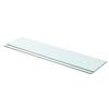 VidaXL Shelf Panels 2 Pcs Transparent Glass 90 X 20 Cm