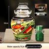 JINGRX Glass Pickle Jar
