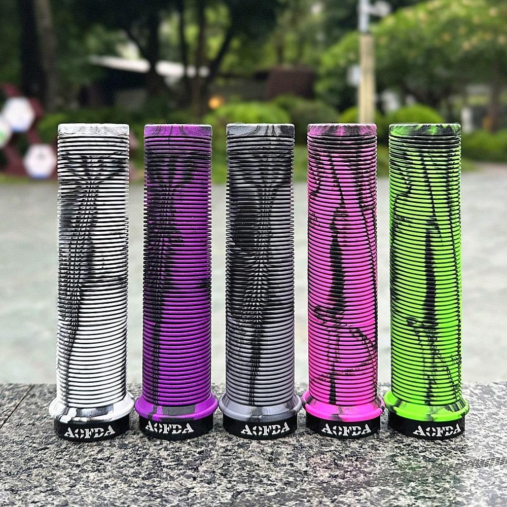 Coprigrip Universale per Mountain Bike Sigillato Blocco Unilaterale Antiscivolo Morbido Grip per Bici