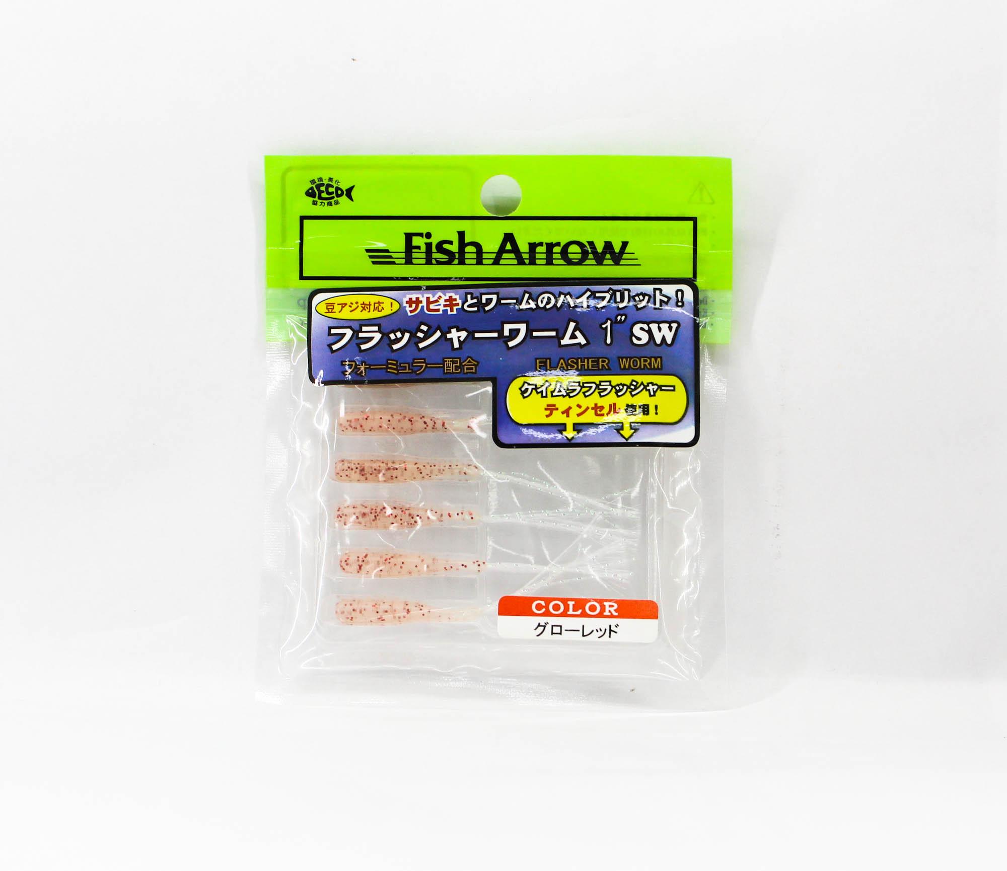 

Мягкая приманка Fish Arrow Flasher Worm, 1 дюйм, 6 шт. в упаковке #05 (0417)