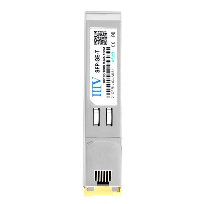SFP RJ45 Interfaces Module Supports Hot Swappable Design for Easy Maintenance and Upgrades in Office Networking