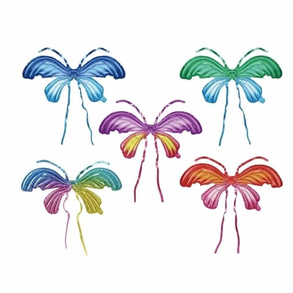 Spielzeug Geschenke Aufblasbarer Engel Schmetterling Flügel Ballon Bunter Fee Flügel Ballon Rücken Hängender Ballon Kindertag