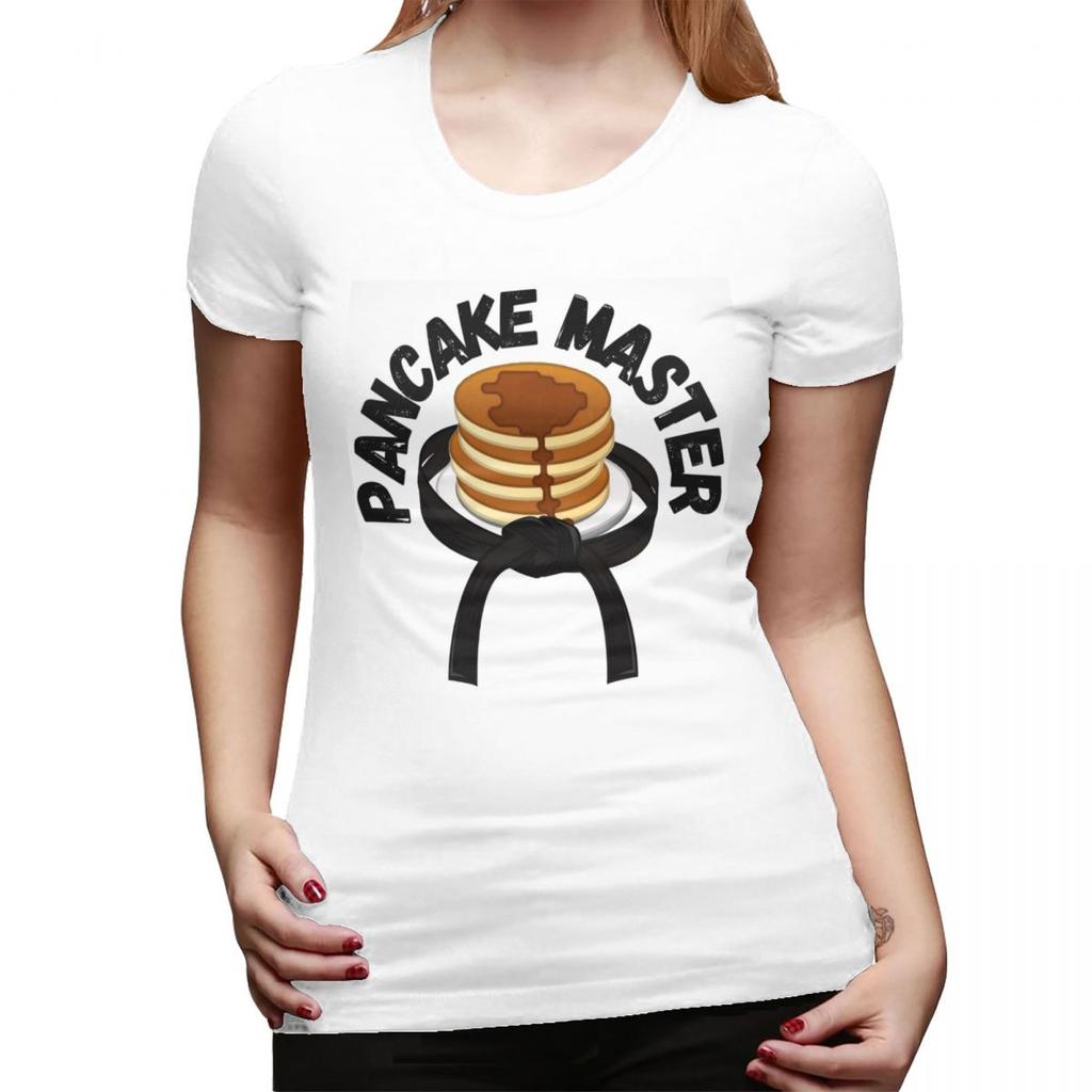Dad Pancake Master Pancakes Feast TShirt for Women ONeck Streetwear T Shirts Womens Tees Short Summer Clothes Tops